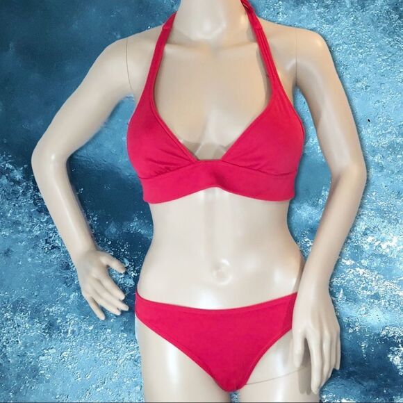 Victoria's Secret Two Piece Red Bikini Set XS/S - Picture 1 of 15